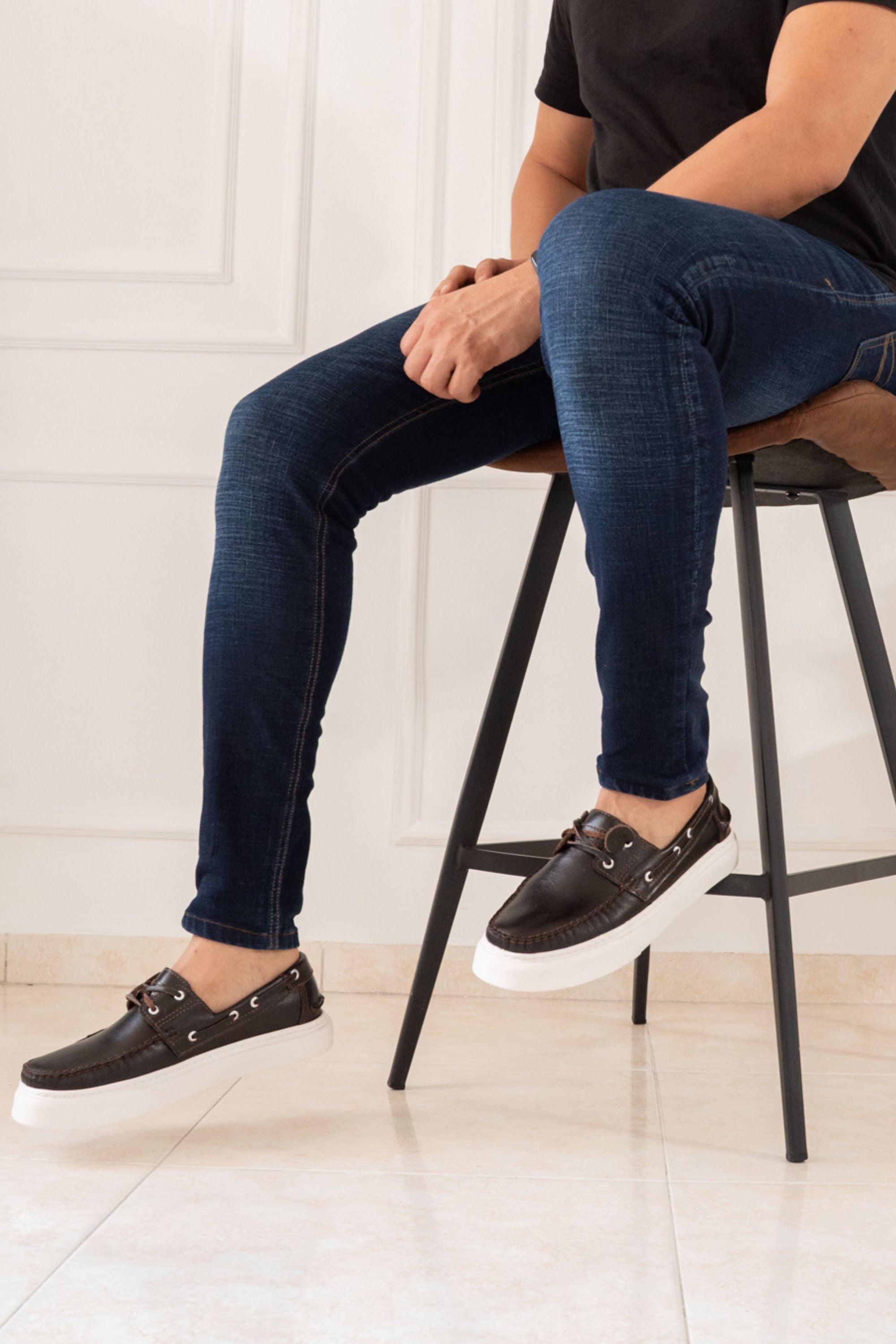 MEN’S APACHE FEDERICO SHOES IN BROWN LEATHER | REF: 531