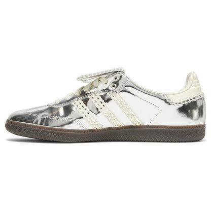 Silver Luxe Street Sneakers