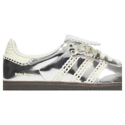Silver Luxe Street Sneakers