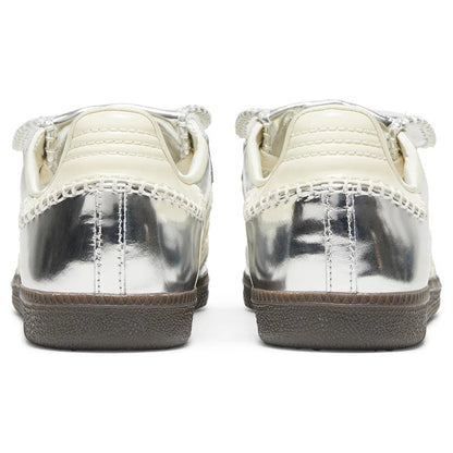 Silver Luxe Street Sneakers