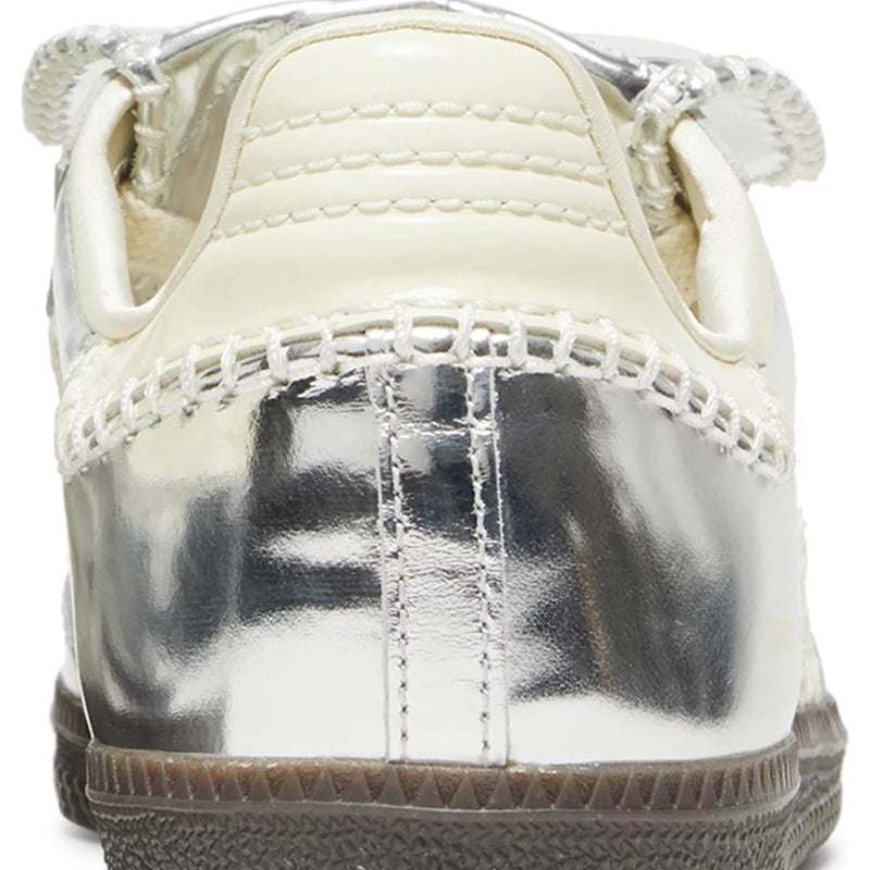Silver Luxe Street Sneakers